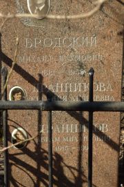 Бродский Михаил Наумович, Москва, Востряковское кладбище